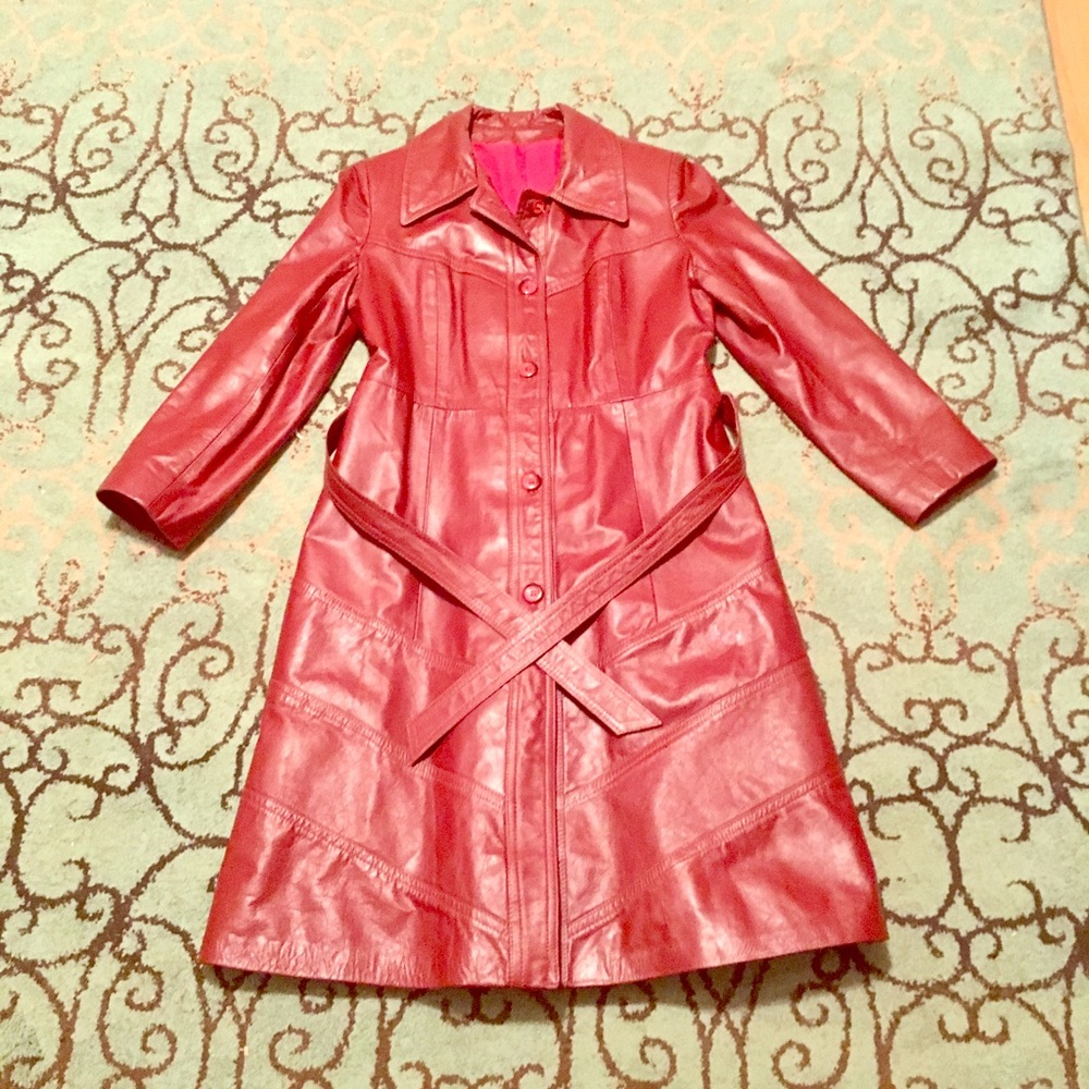 Ventage leather jacket